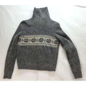 VTG Paul Harris Design Sweater Women Small Lambswool Angora Blend Embellished Sm